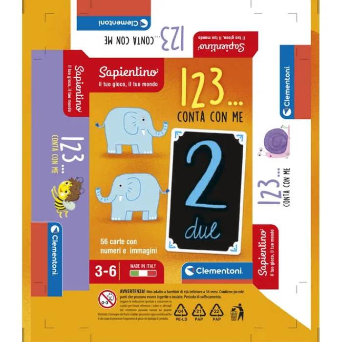 1,2,3... conta con me!^Clementoni