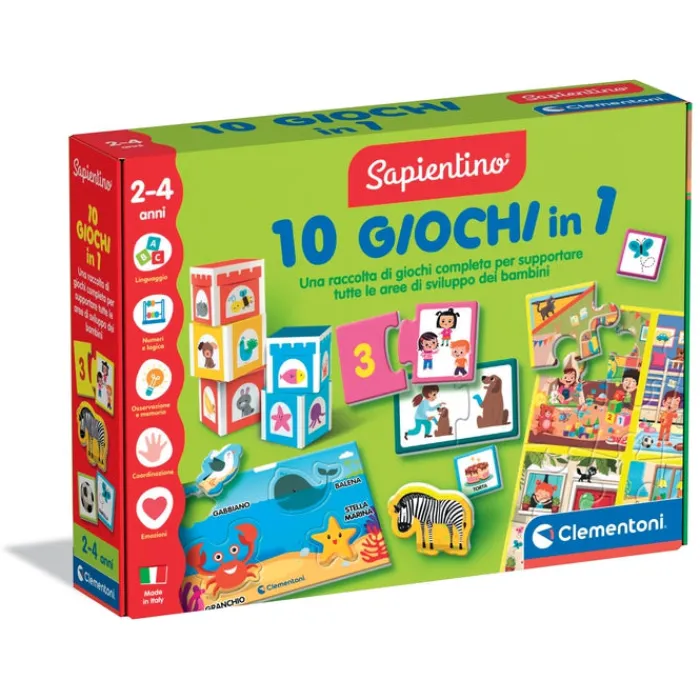 10 giochi in 1^Clementoni Sale