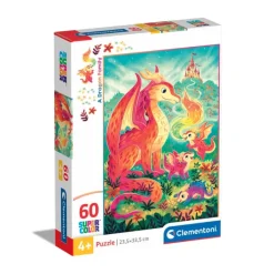 A Dragon Family - 60 pezzi^Clementoni