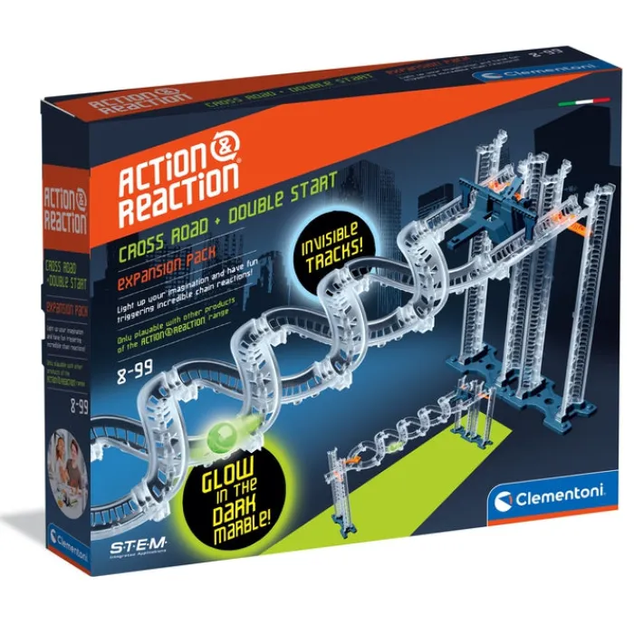 Action&Reaction Glow weaving tracks^Clementoni Online