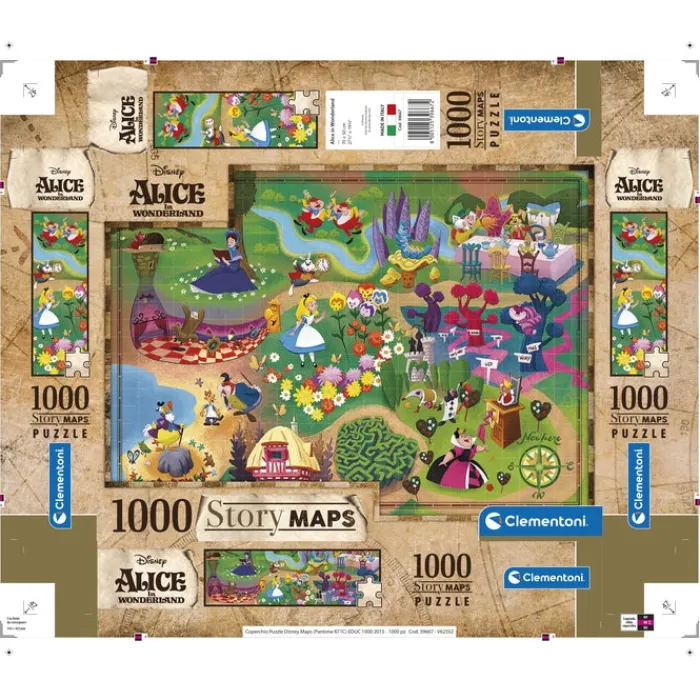 Alice in Wonderland - 1000 pezzi^Clementoni Clearance
