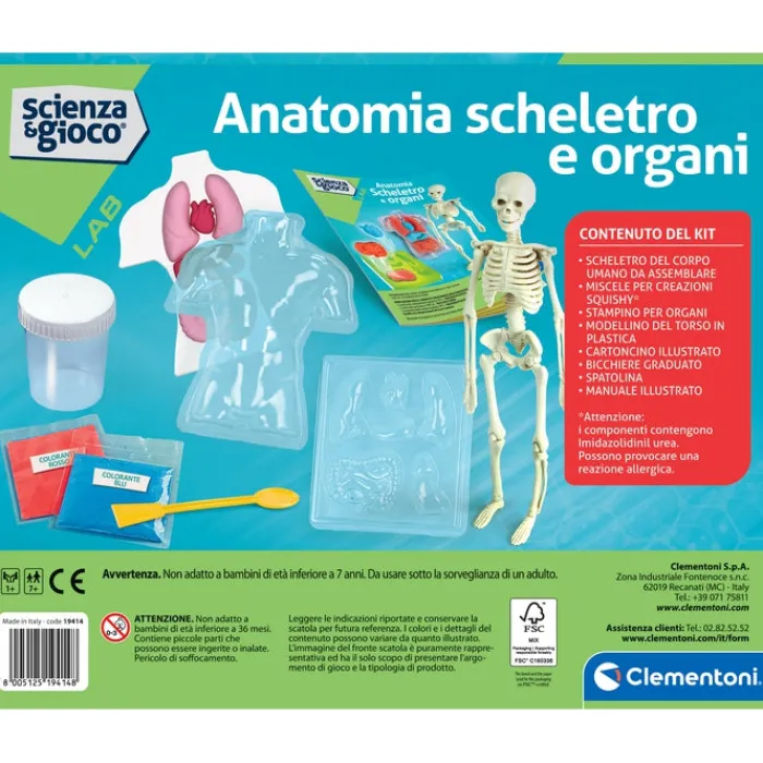 Anatomia Scheletro e Organi^Clementoni Hot