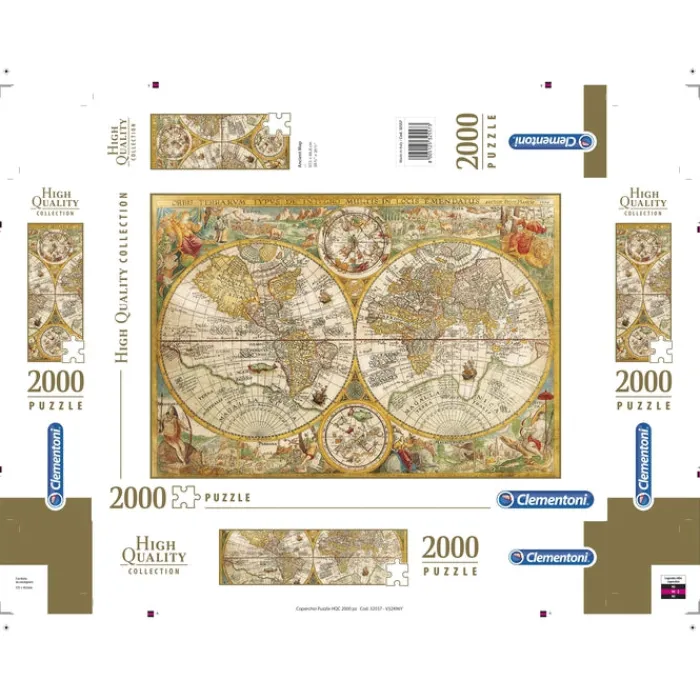Ancient map - 2000 pezzi^Clementoni Clearance