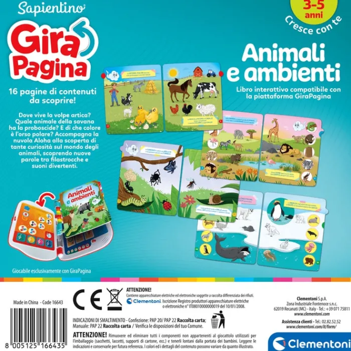 Animali e Ambienti^Clementoni Sale
