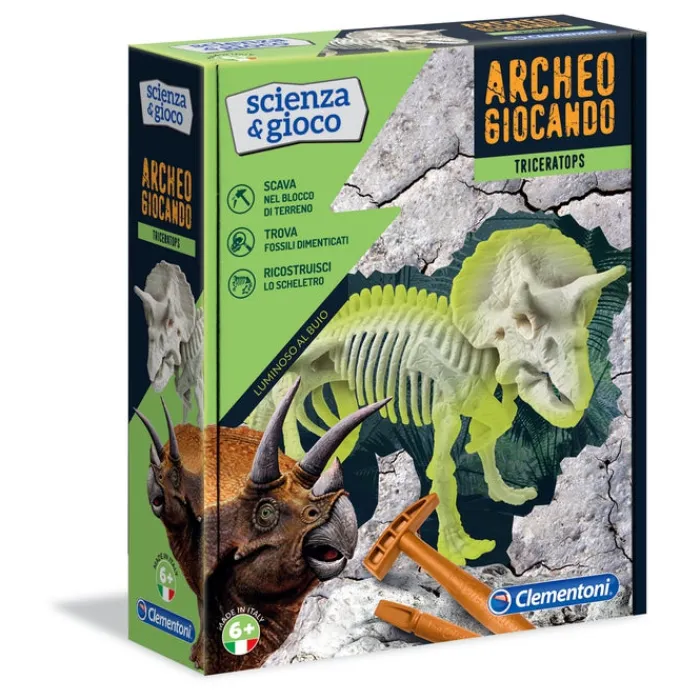 Archeogiocando - Triceratopo^Clementoni New