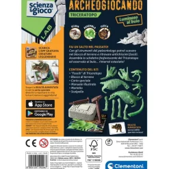 Archeogiocando - Triceratopo^Clementoni New