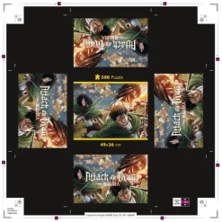 Attack on Titan - 500 pezzi^Clementoni Sale