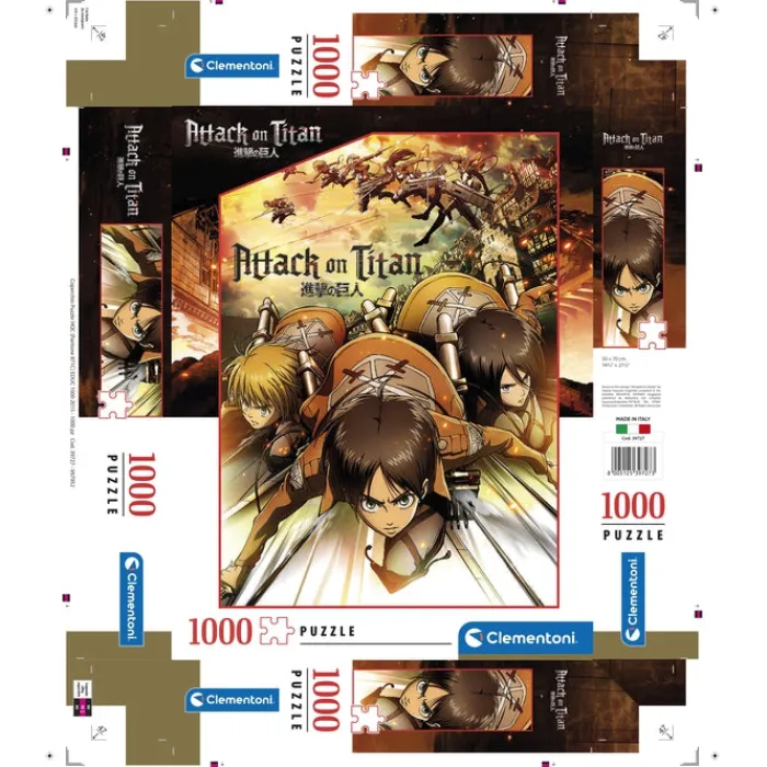Attack on Titan - 1000 pezzi^Clementoni New