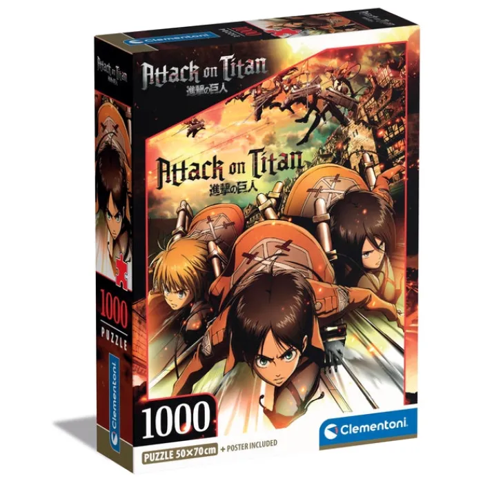 Attack On Titans - 1000 pezzi^Clementoni Discount