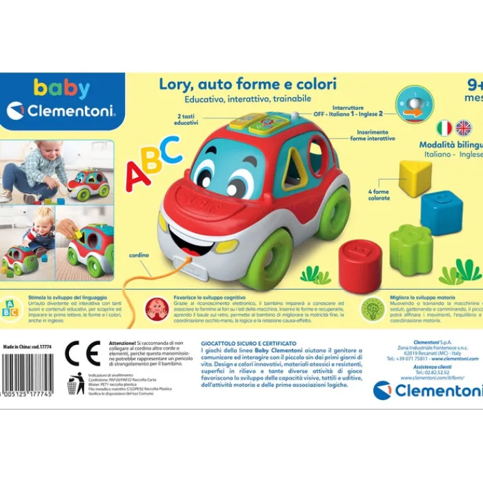 Auto forme e colori 3 in 1^Clementoni Online
