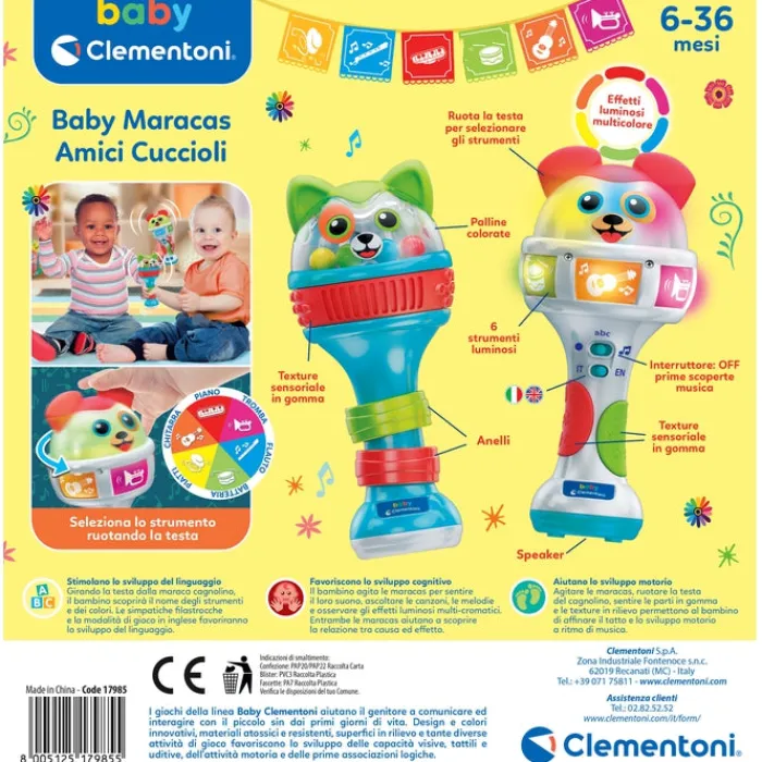 Baby Maracas Amici Cuccioli^Clementoni Hot
