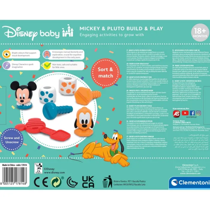 Baby Mickey Costruisci e Gioca^Clementoni
