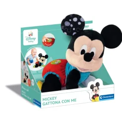 Baby Mickey Gattona con me^Clementoni New