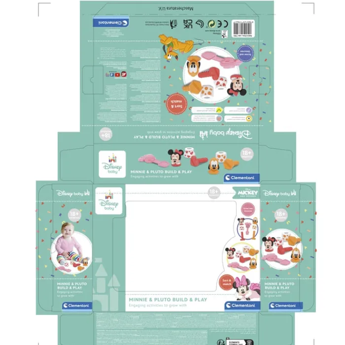BABY MINNIE Costruisci e Gioca^Clementoni Sale