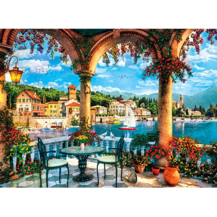 Balcony view of Lake Como - 1000 pezzi^Clementoni Clearance