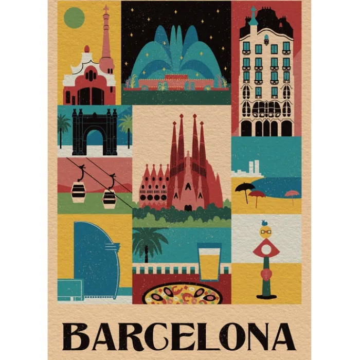Barcelona - 1000 pezzi^Clementoni Clearance