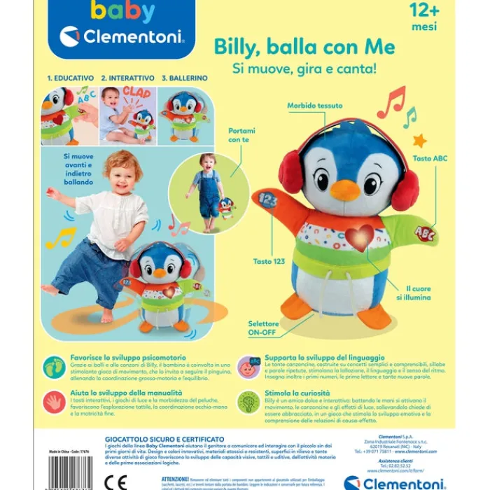 Billy, balla con Me^Clementoni Discount