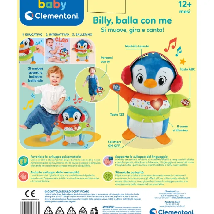 Billy, balla con Me^Clementoni Discount