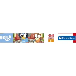 Bluey - 1x12 + 1x16 + 1x20 + 1x24 pezzi^Clementoni Best