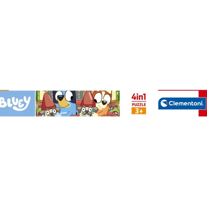 Bluey - 1x12 + 1x16 + 1x20 + 1x24 pezzi^Clementoni Best