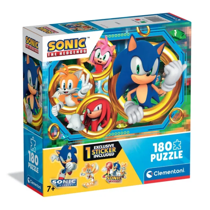 Box Sonic - 180 pezzi^Clementoni Online