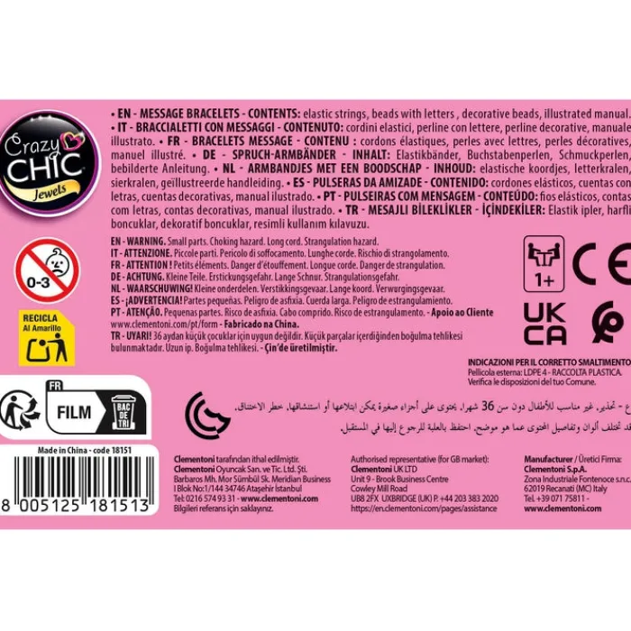 Braccialetti dell'amicizia - Pink^Clementoni Clearance