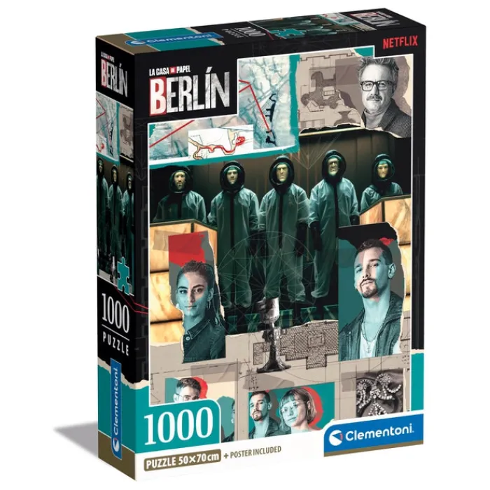 Casa De Papel Berlin - 1000 pezzi^Clementoni Online