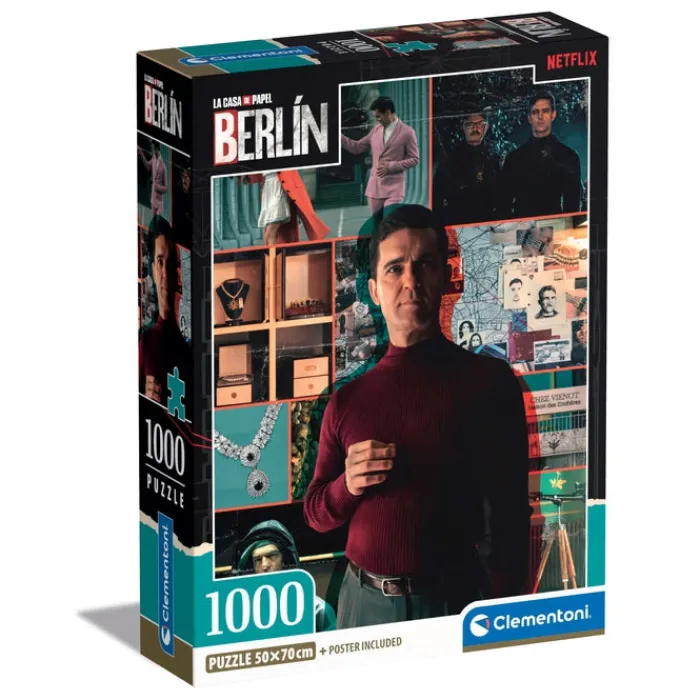 Casa De Papel Berlin - 1000 pezzi^Clementoni Clearance