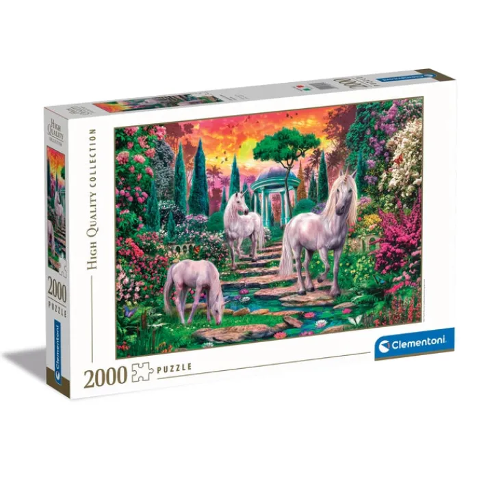 Classical Garden Unicorns - 2000 pezzi^Clementoni Outlet