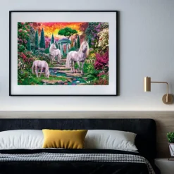 Classical Garden Unicorns - 2000 pezzi^Clementoni Outlet