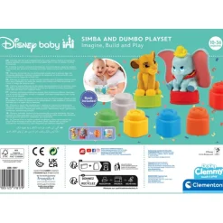 Clemmy - Simba and Dumbo Playset^Clementoni Best