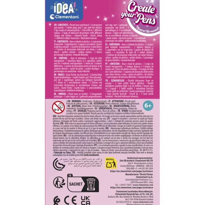 Create your Pens - Magical Mermaids^Clementoni Clearance