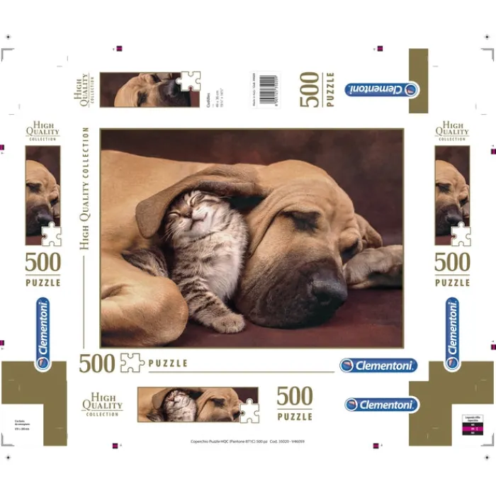Cuddles - 500 pezzi^Clementoni Best