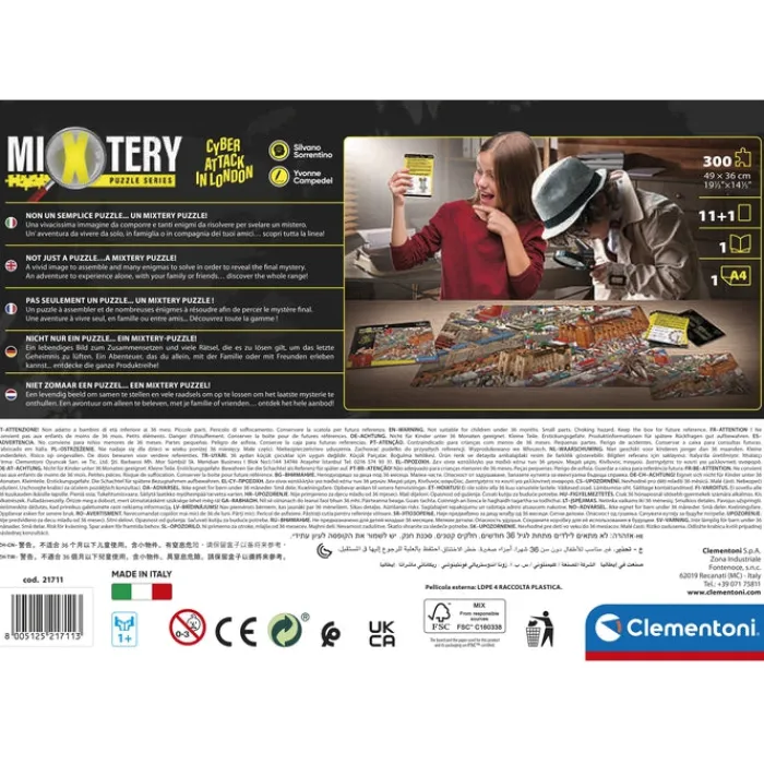 Cyber Attack in London - 300 pezzi^Clementoni Online