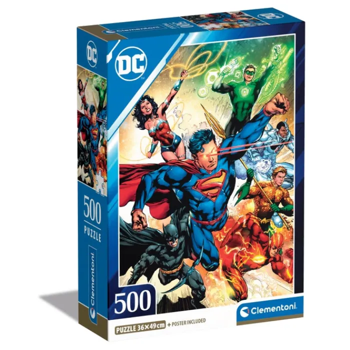 Dc Comics Justice League - 500 pezzi^Clementoni