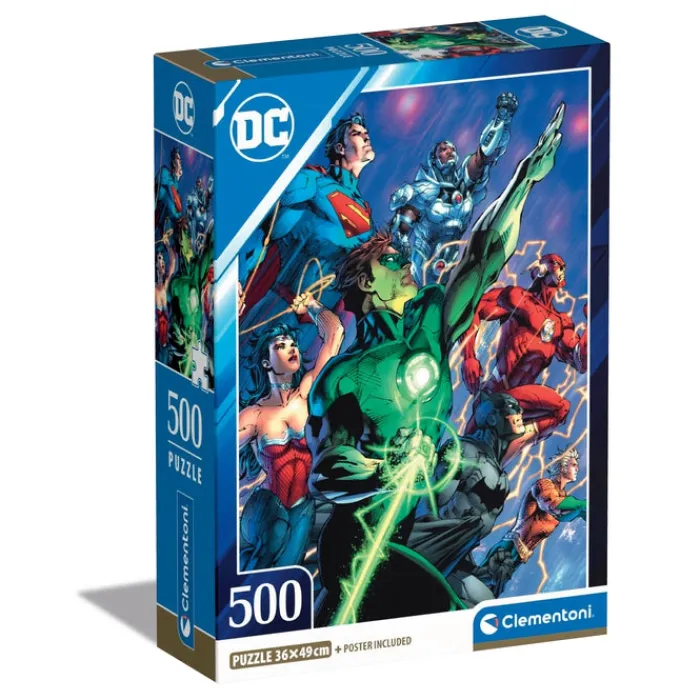 Dc Comics Justice League - 500 pezzi^Clementoni Outlet