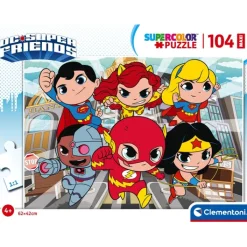 Dc Comics Super Friends - 104 pezzi^Clementoni Sale