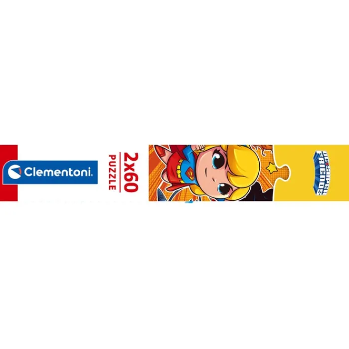 Dc Comics Superfriends - 2x60 pezzi^Clementoni Outlet