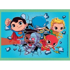 Dc Superfriends - 1x12 + 1x16 + 1x20 + 1x24 pezzi^Clementoni Online