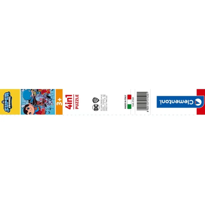 Dc Superfriends - 1x12 + 1x16 + 1x20 + 1x24 pezzi^Clementoni Online