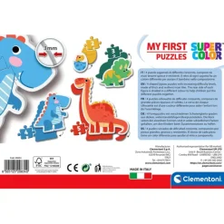 Dinos - 1x3 + 1x6 + 1x9 + 1x12 pezzi^Clementoni Best