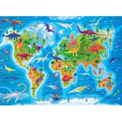 Dinosaurs Map - 180 pezzi^Clementoni Best