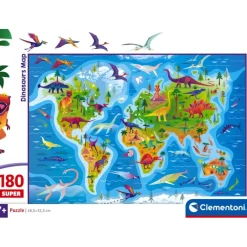 Dinosaurs Map - 180 pezzi^Clementoni Best