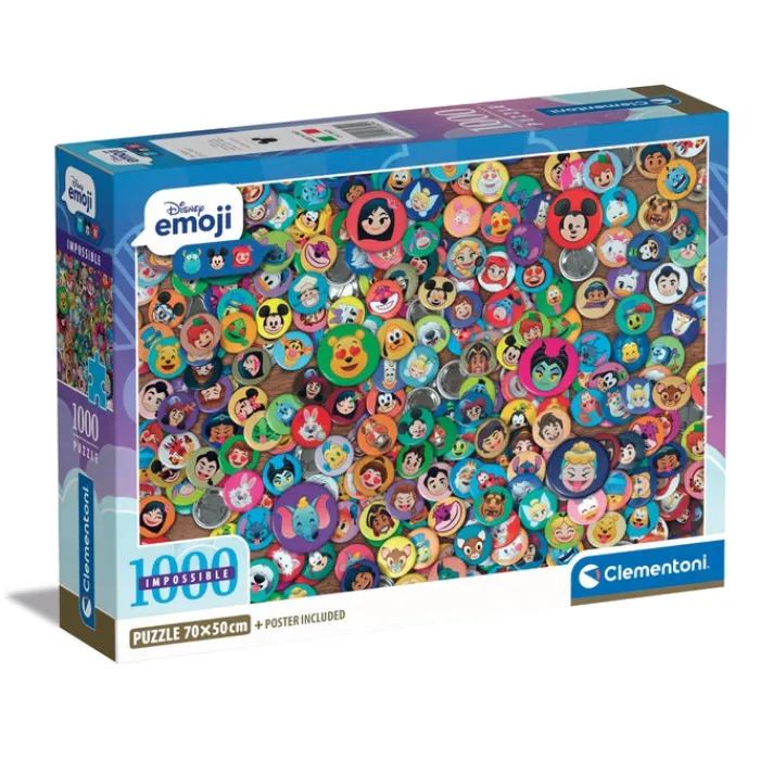 Disney Emoji - 1000 pezzi^Clementoni Best