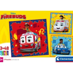 Disney Firebuds - 3x48 pezzi^Clementoni