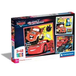 Disney Pixar Cars On The Road - 3x48 pezzi^Clementoni