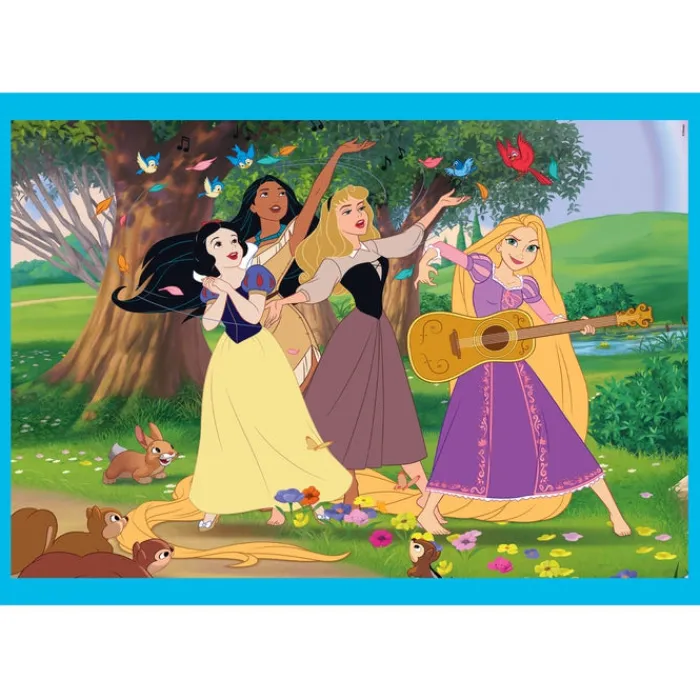 Disney Princess - 1x12 + 1x16 + 1x20 + 1x24 pezzi^Clementoni Clearance