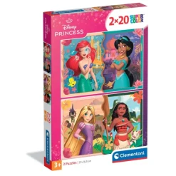 Disney Princess - 2x20 pezzi^Clementoni Online