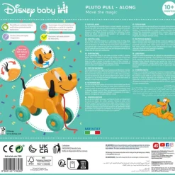 Disney Pull Along Pluto^Clementoni Clearance