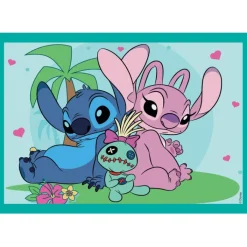 Disney Stitch - 1x12 + 1x16 + 1x20 + 1x24 pezzi^Clementoni Discount